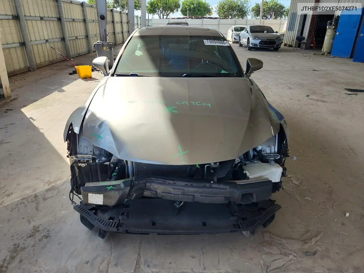 2015 LEXUS IS VIN JTHBF1D2XF5074271 — фото 5