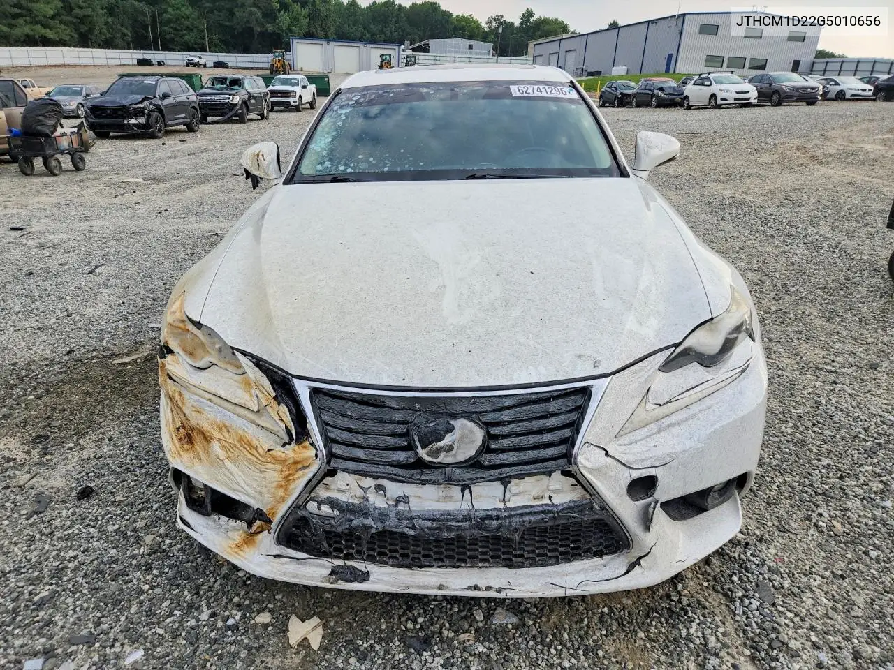 2016 LEXUS IS VIN JTHCM1D22G5010656 — фото 5