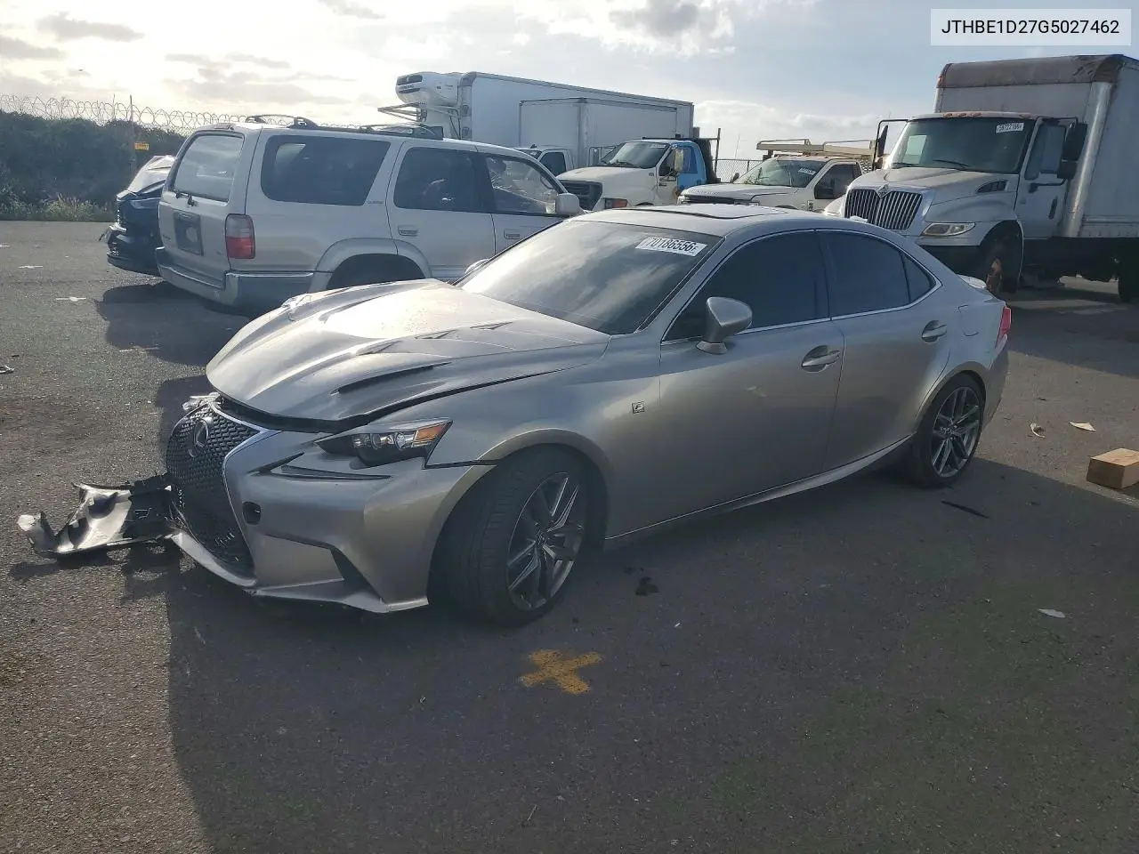 LEXUS IS 2016, VIN JTHBE1D27G5027462