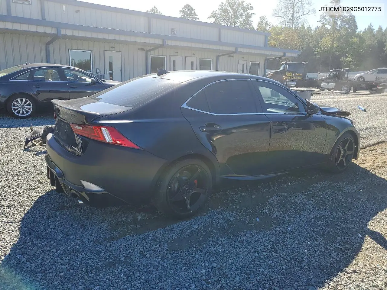 2016 LEXUS IS VIN JTHCM1D29G5012775 — фото 3