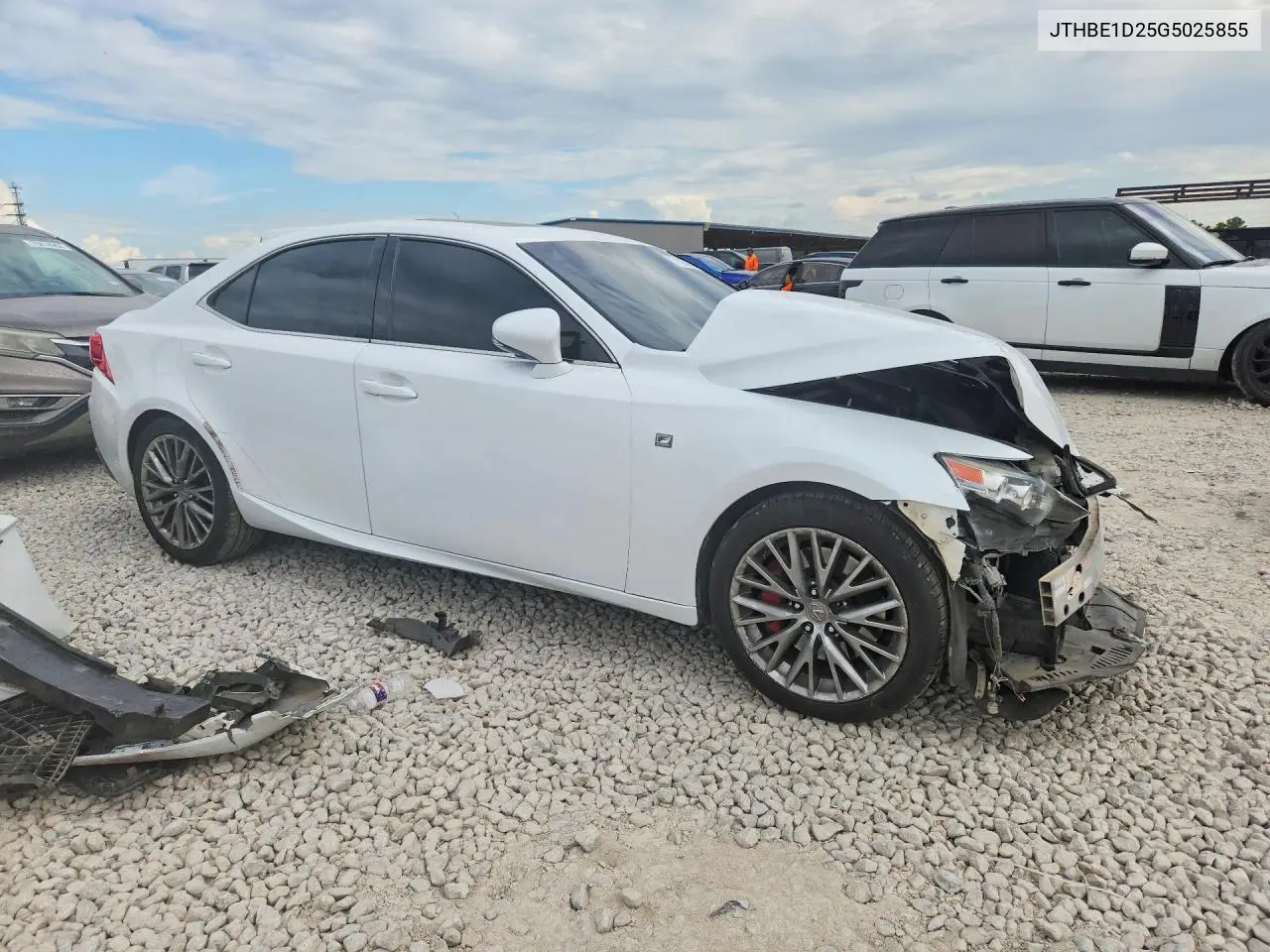 2016 LEXUS IS VIN JTHBE1D25G5025855 — фото 4