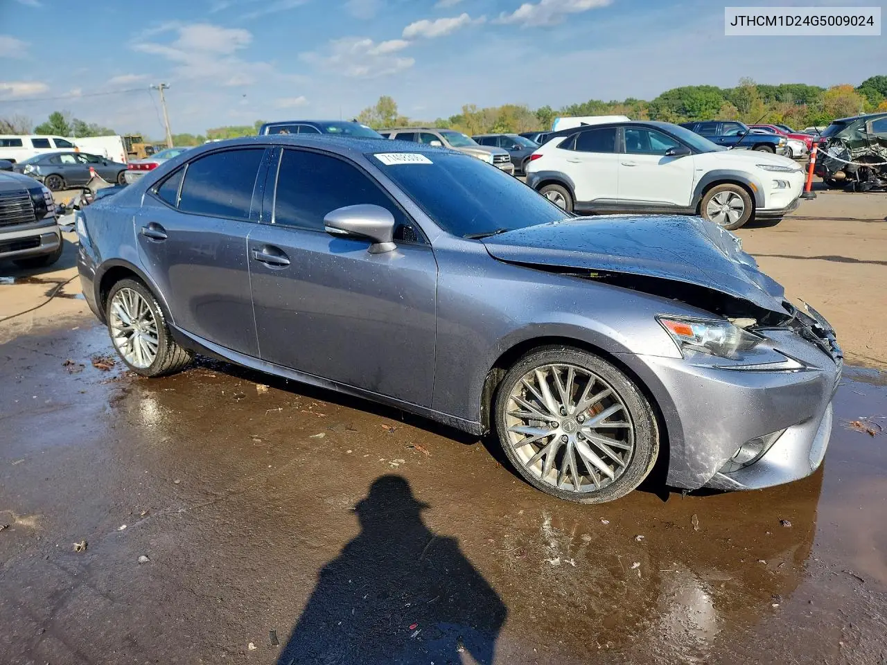2016 LEXUS IS VIN JTHCM1D24G5009024 — фото 4
