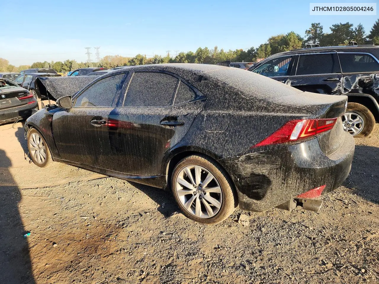 2016 LEXUS IS VIN JTHCM1D28G5004246 — фото 2