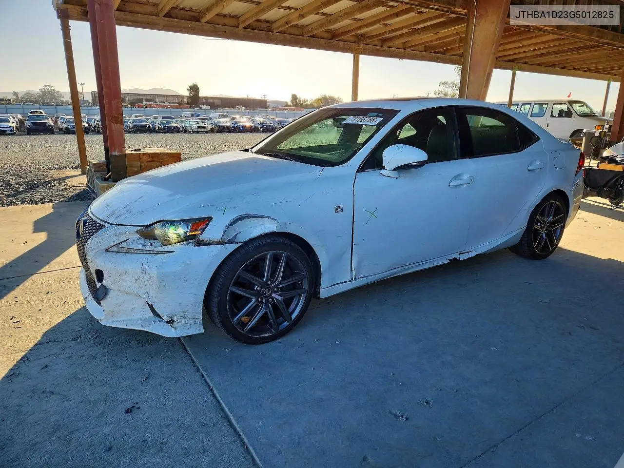LEXUS IS 2016, VIN JTHBA1D23G5012825