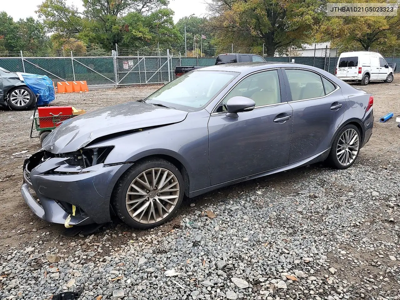 LEXUS IS 2016, VIN JTHBA1D21G5023323