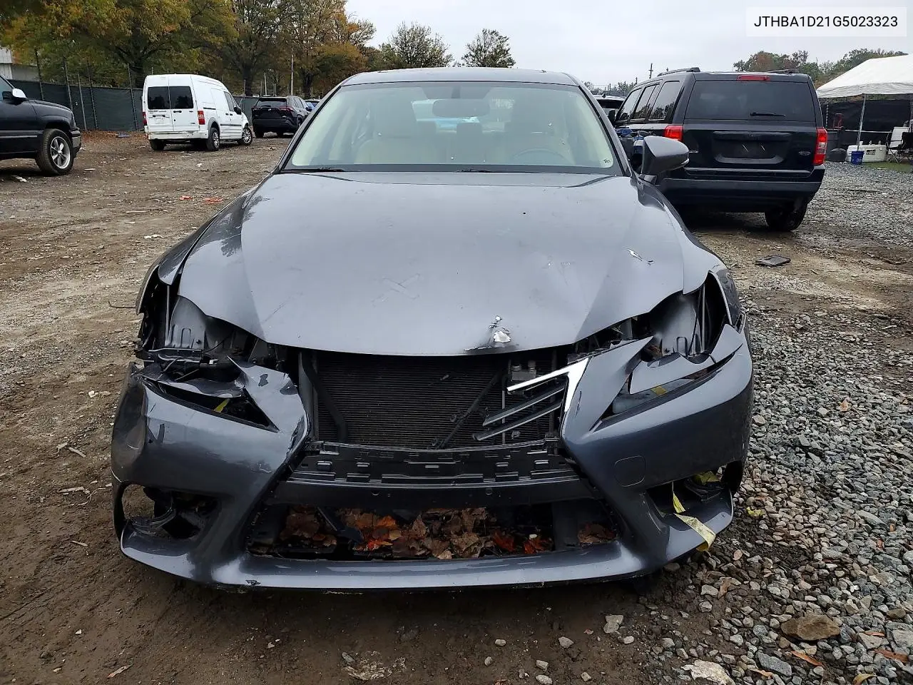 2016 LEXUS IS VIN JTHBA1D21G5023323 — фото 5