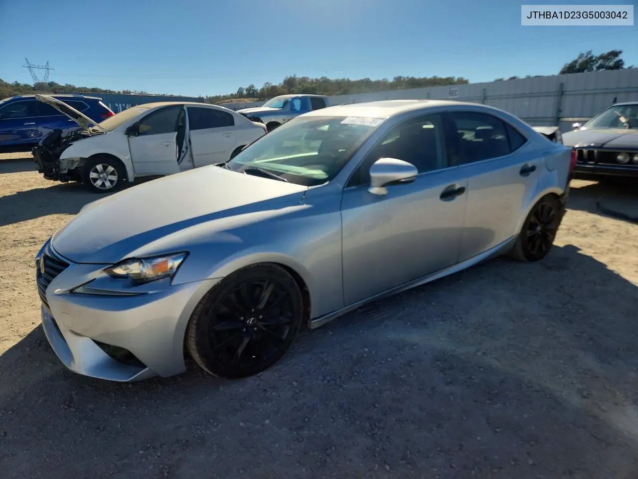 LEXUS IS 2016, VIN JTHBA1D23G5003042