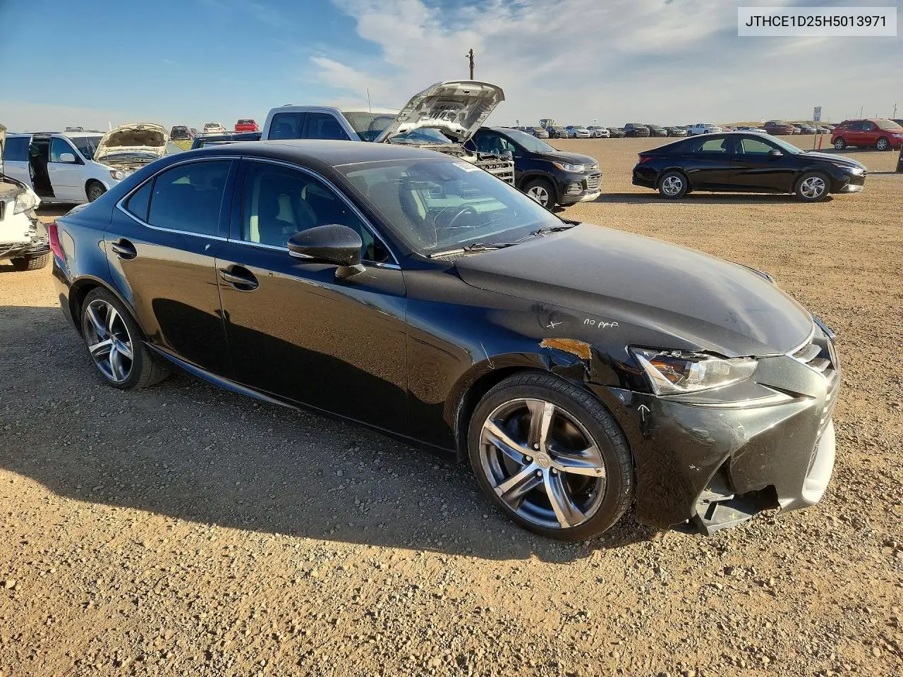 2017 LEXUS IS VIN JTHCE1D25H5013971 — фото 4