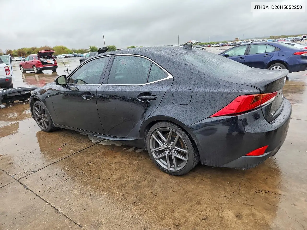 2017 LEXUS IS VIN JTHBA1D20H5052250 — фото 2
