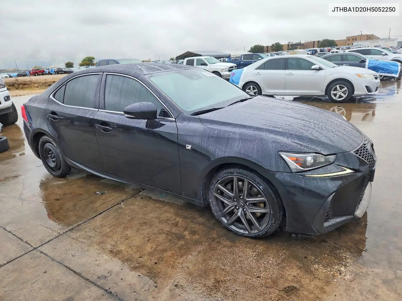 2017 LEXUS IS VIN JTHBA1D20H5052250 — фото 4