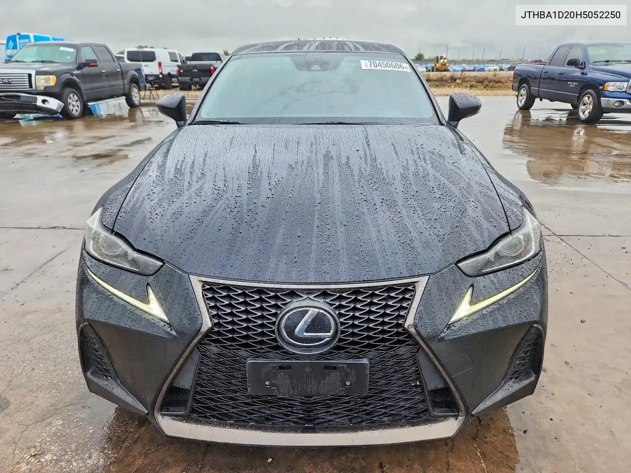 2017 LEXUS IS VIN JTHBA1D20H5052250 — фото 5