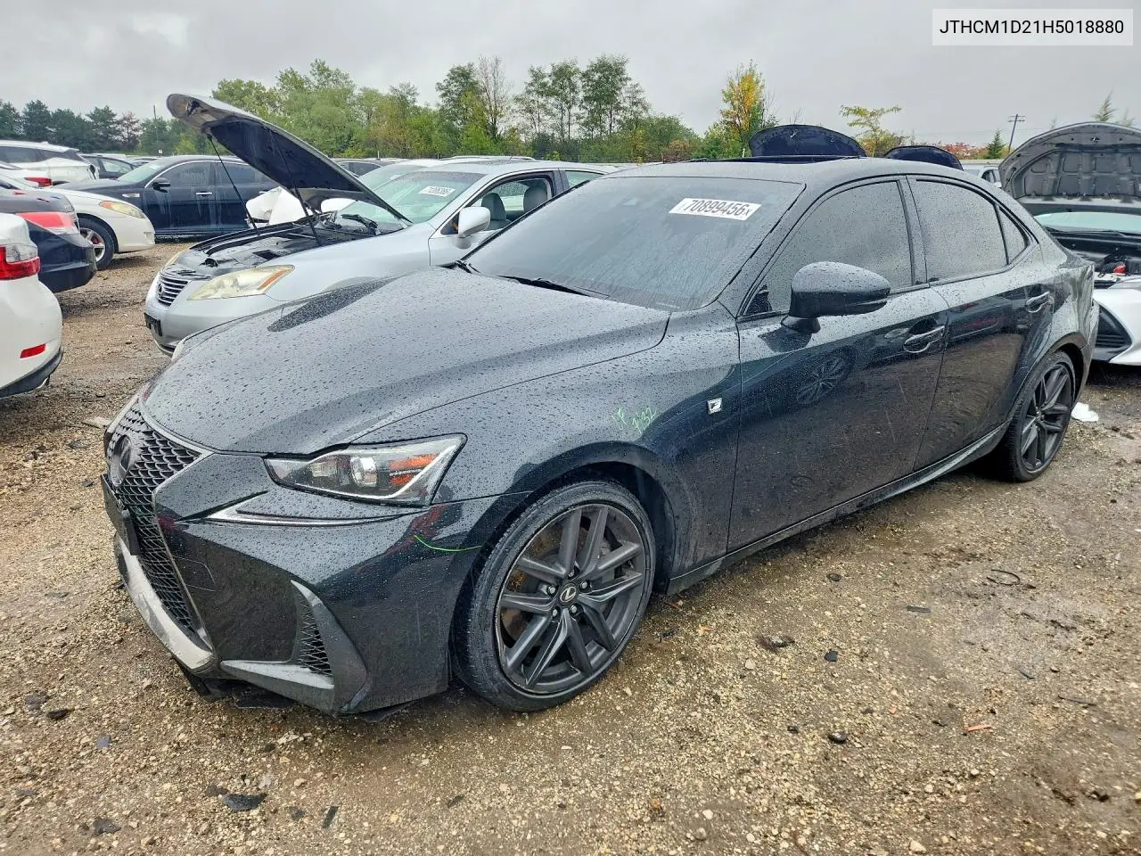 LEXUS IS 2017, VIN JTHCM1D21H5018880