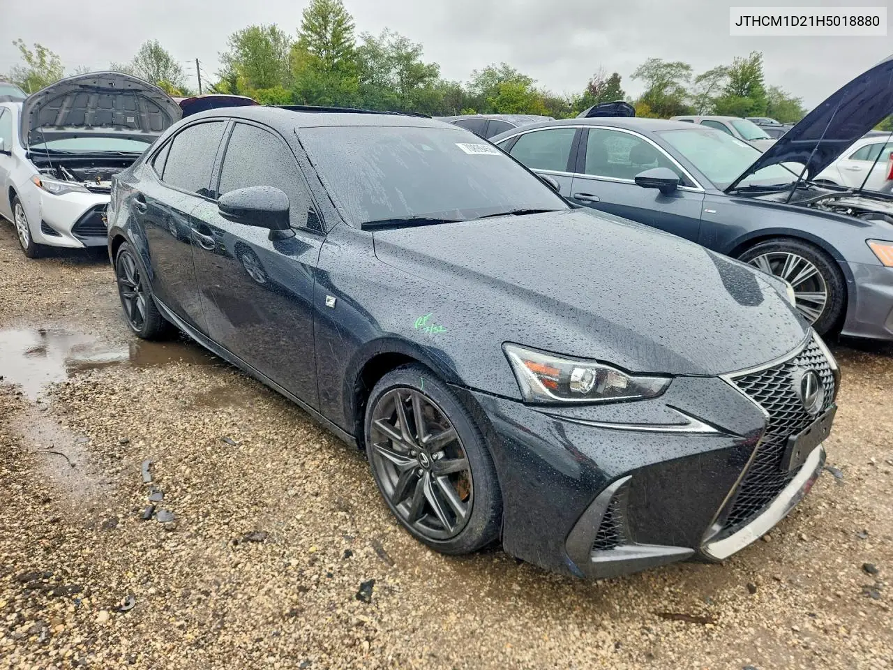 2017 LEXUS IS VIN JTHCM1D21H5018880 — фото 4