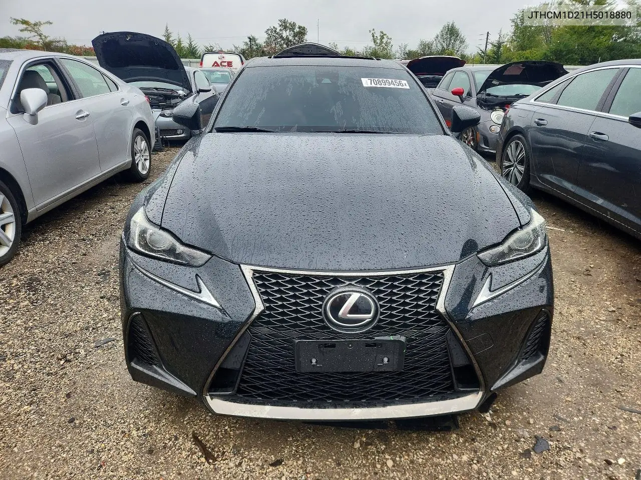 2017 LEXUS IS VIN JTHCM1D21H5018880 — фото 5