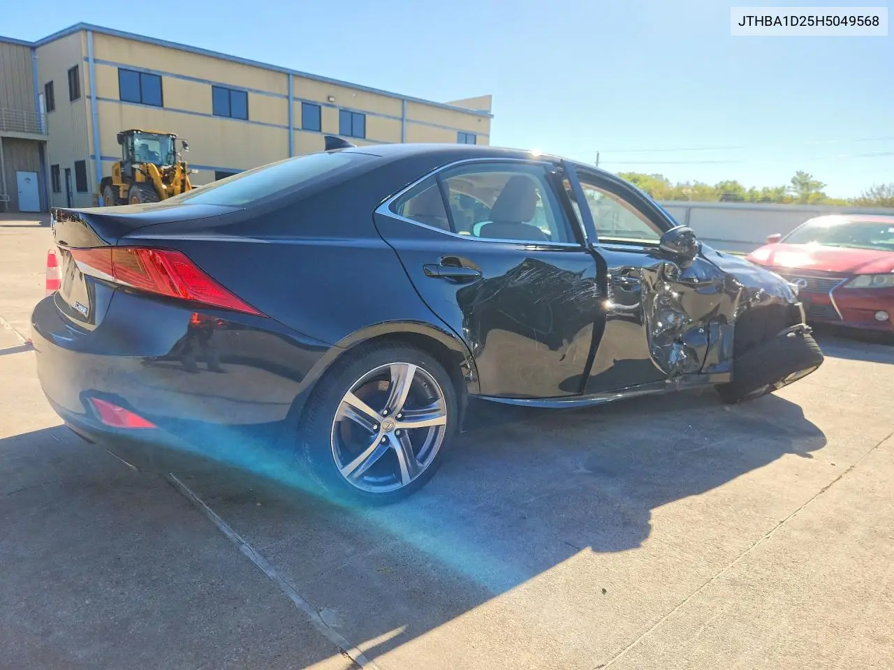2017 LEXUS IS VIN JTHBA1D25H5049568 — фото 3