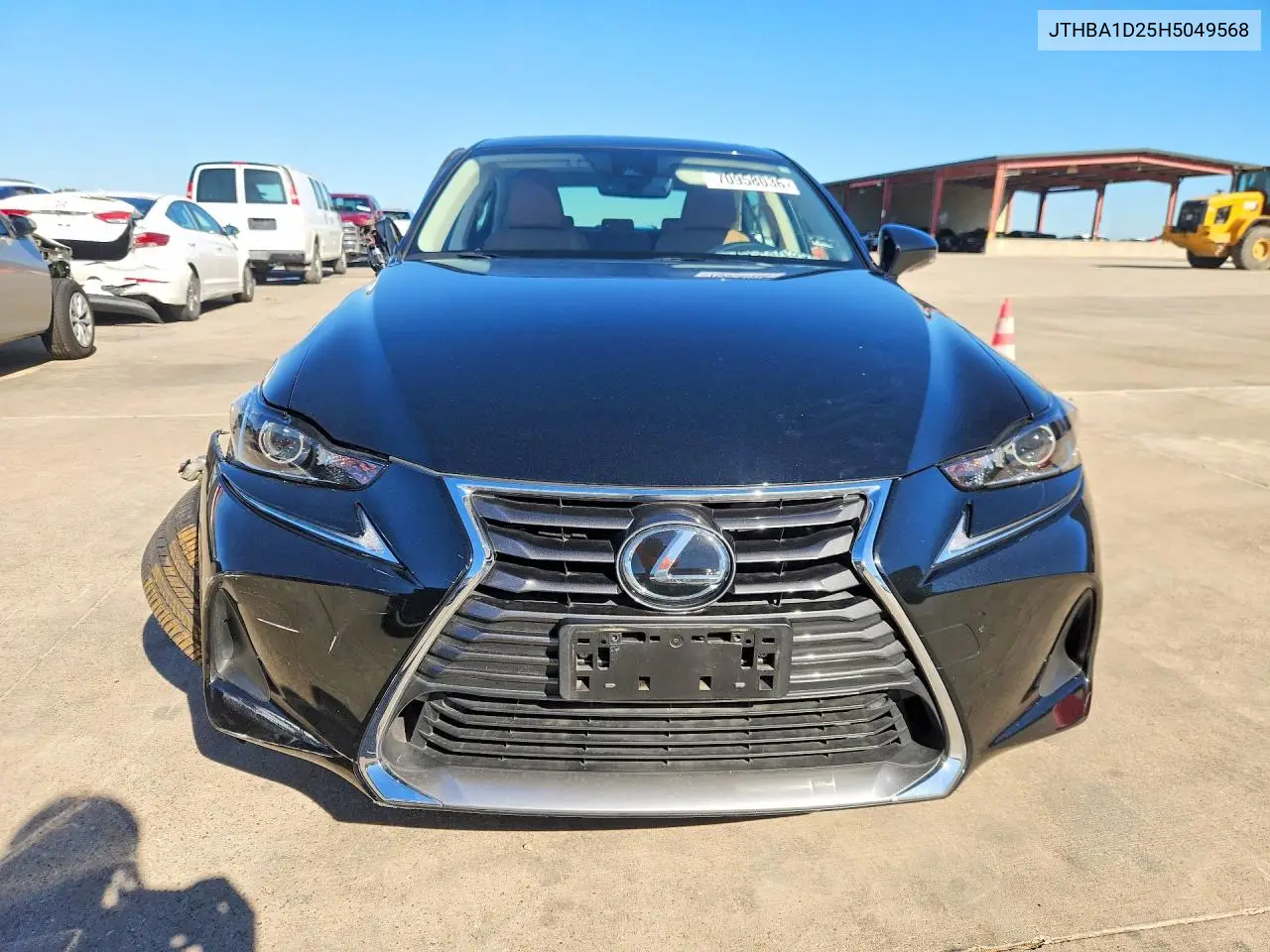 2017 LEXUS IS VIN JTHBA1D25H5049568 — фото 5