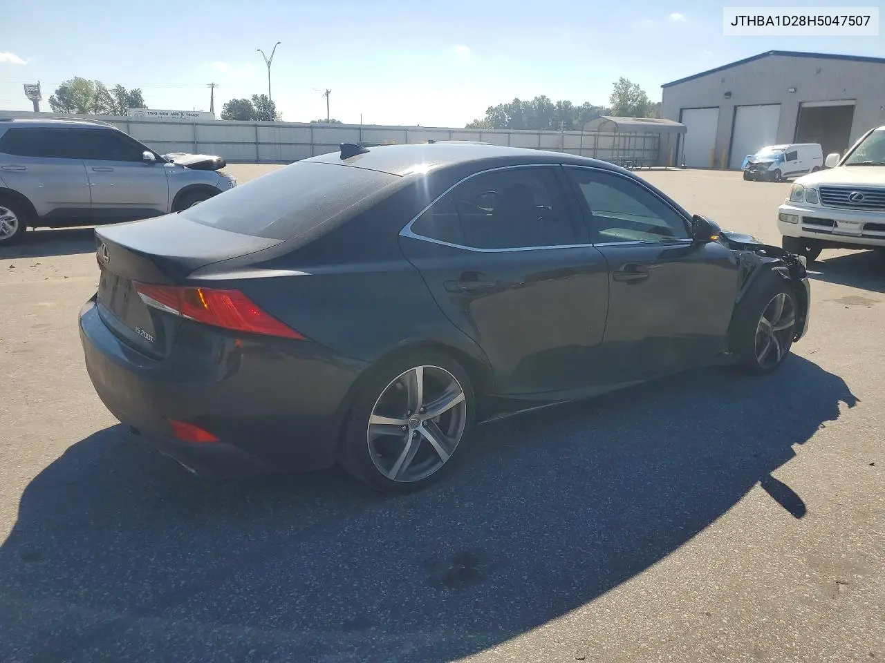 2017 LEXUS IS VIN JTHBA1D28H5047507 — фото 3