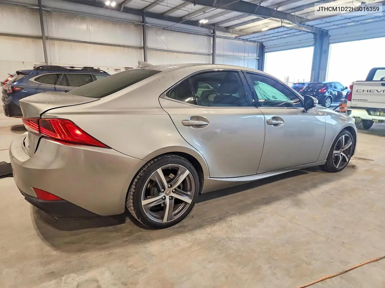2017 LEXUS IS VIN JTHCM1D22H5016359 — фото 3