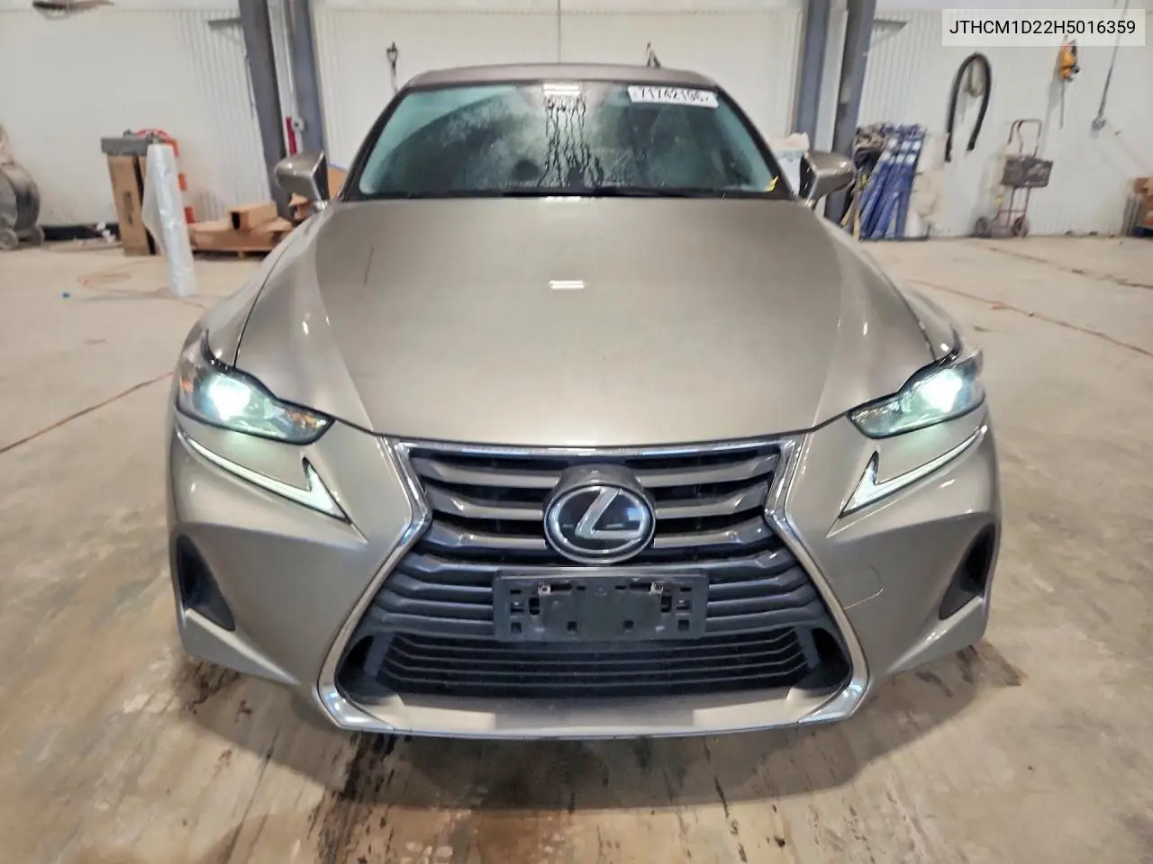 2017 LEXUS IS VIN JTHCM1D22H5016359 — фото 5