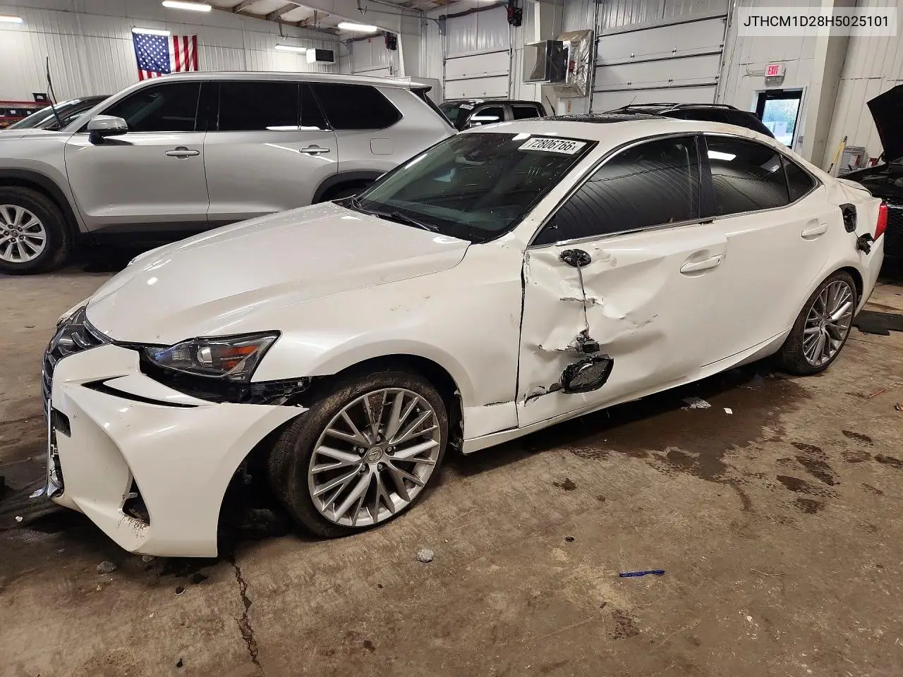 LEXUS IS 2017, VIN JTHCM1D28H5025101