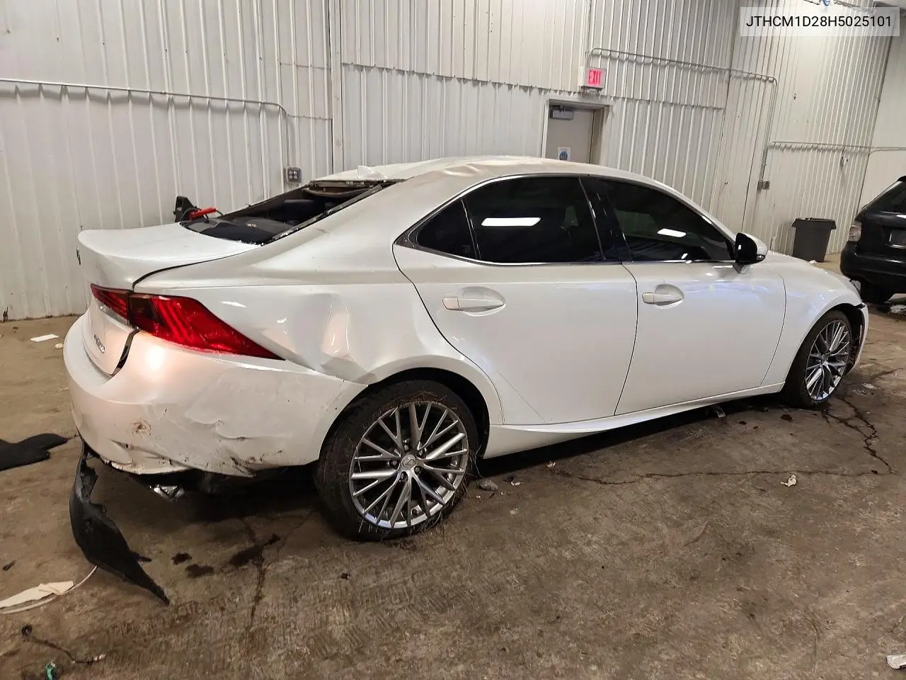 2017 LEXUS IS VIN JTHCM1D28H5025101 — фото 3