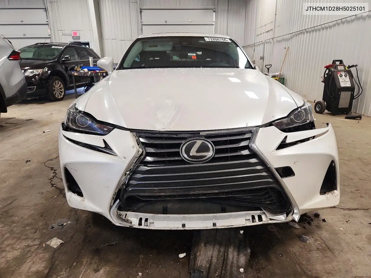 2017 LEXUS IS VIN JTHCM1D28H5025101 — фото 5