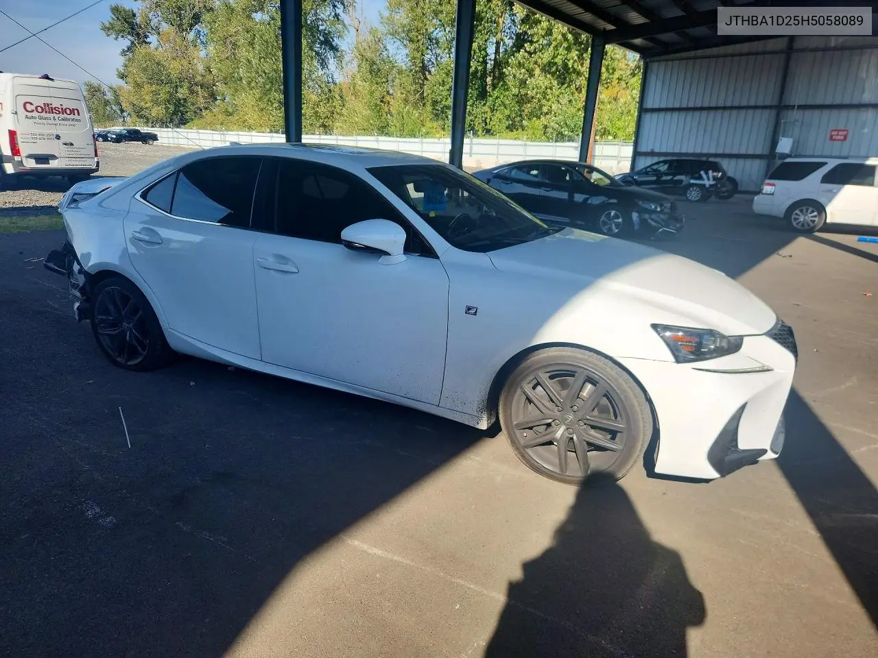 2017 LEXUS IS VIN JTHBA1D25H5058089 — фото 4