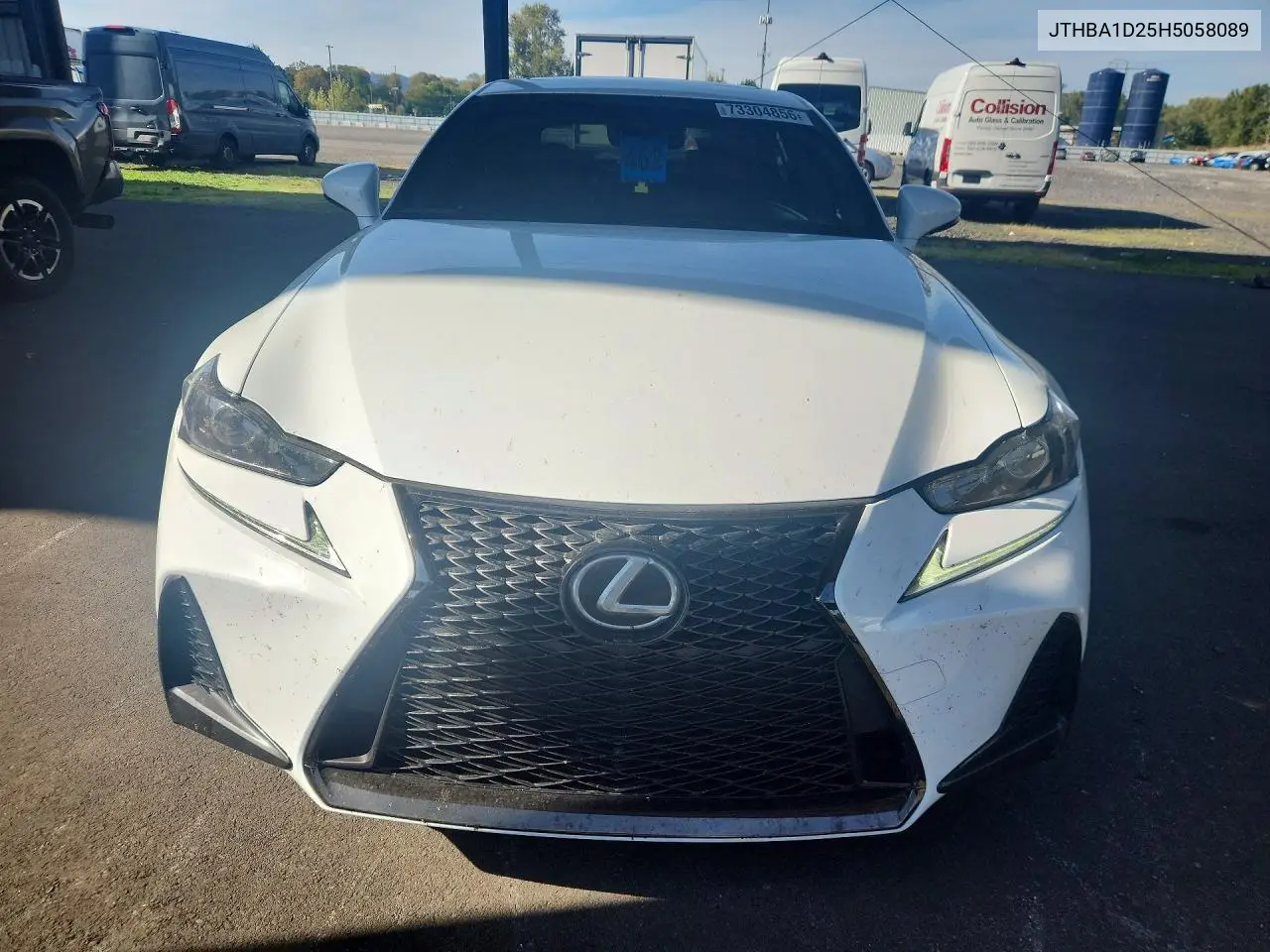 2017 LEXUS IS VIN JTHBA1D25H5058089 — фото 5