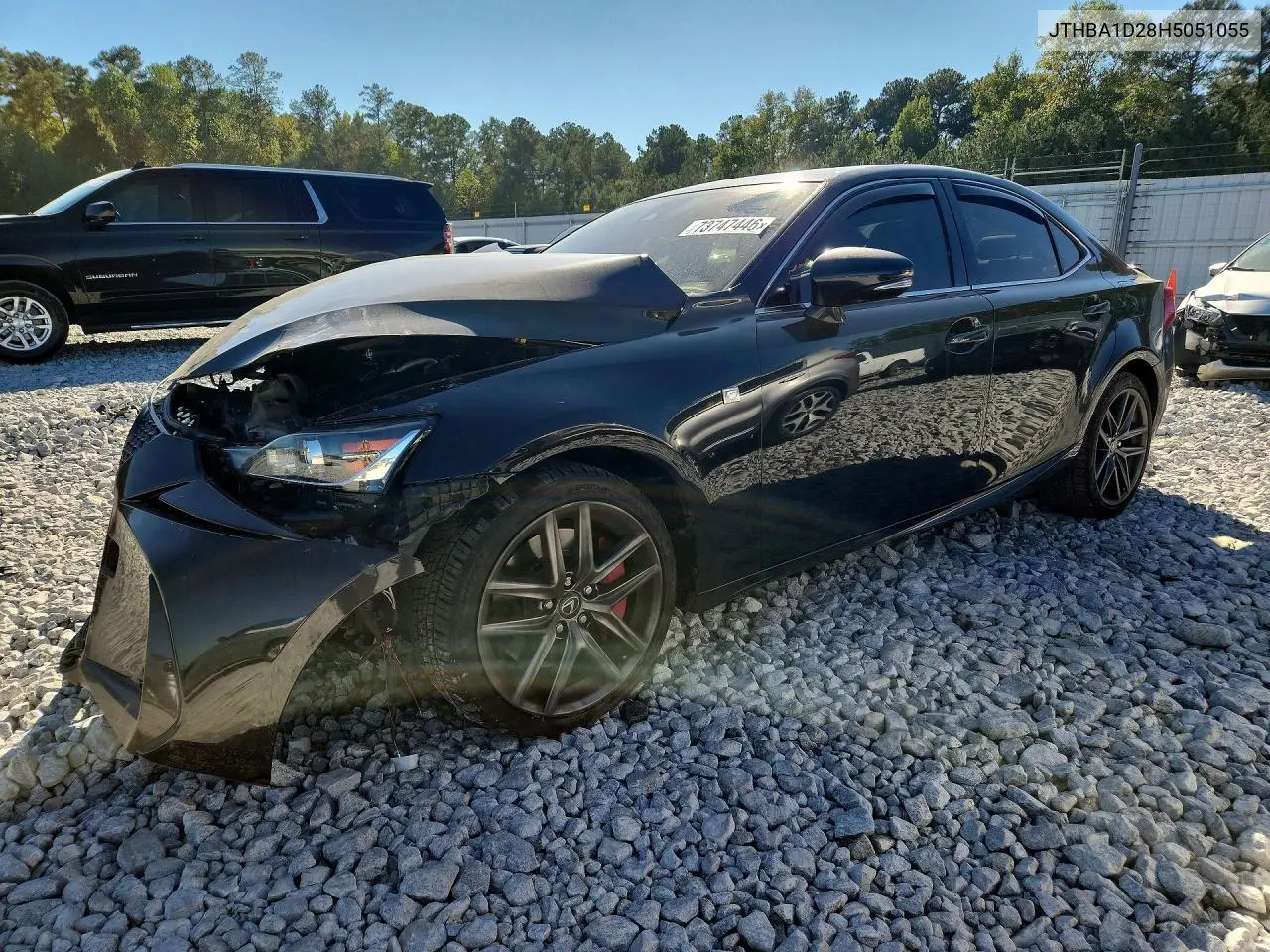 LEXUS IS 2017, VIN JTHBA1D28H5051055
