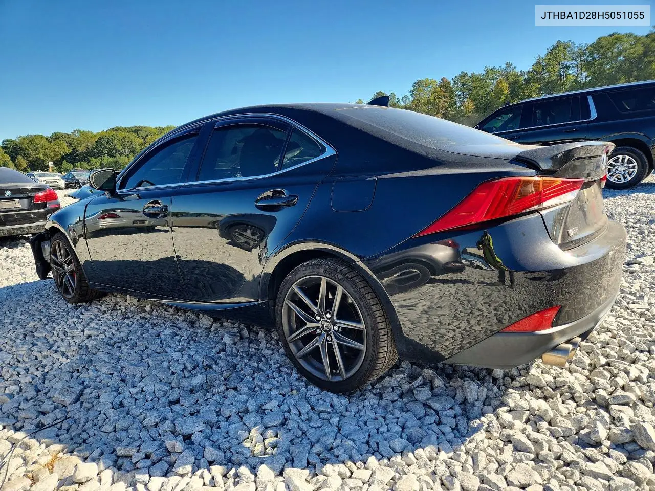 2017 LEXUS IS VIN JTHBA1D28H5051055 — фото 2
