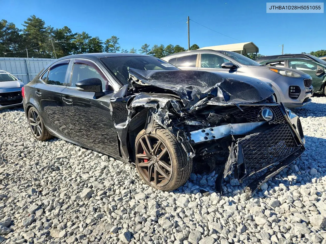 2017 LEXUS IS VIN JTHBA1D28H5051055 — фото 4