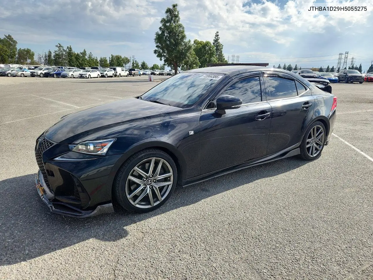 LEXUS IS 2017, VIN JTHBA1D29H5055275
