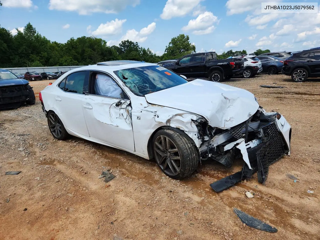 2018 LEXUS IS VIN JTHBA1D23J5079562 — фото 4