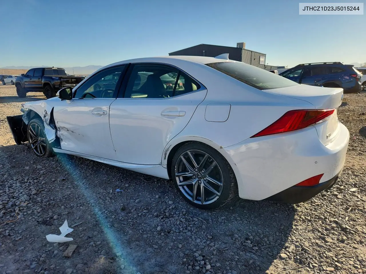 2018 LEXUS IS VIN JTHCZ1D23J5015244 — фото 2