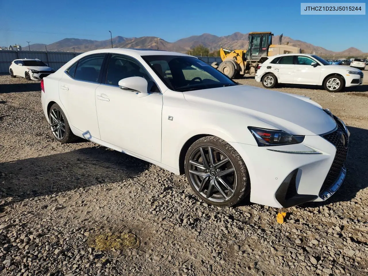 2018 LEXUS IS VIN JTHCZ1D23J5015244 — фото 4