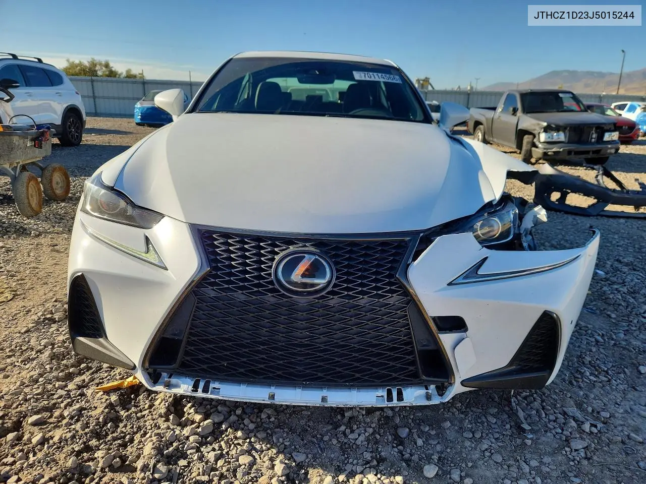 2018 LEXUS IS VIN JTHCZ1D23J5015244 — фото 5