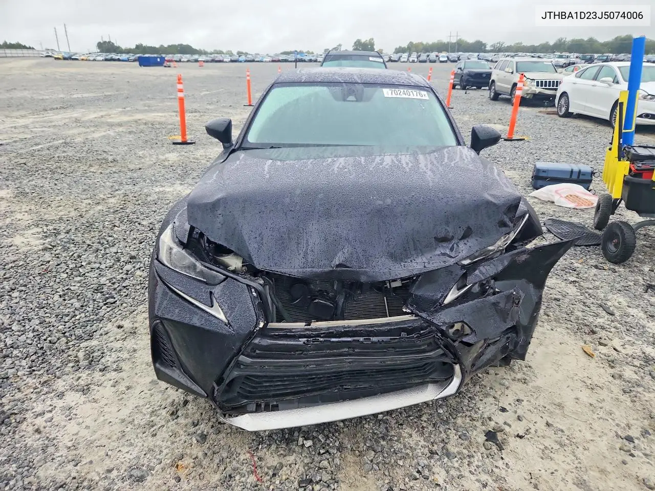 LEXUS IS 2018, VIN JTHBA1D23J5074006