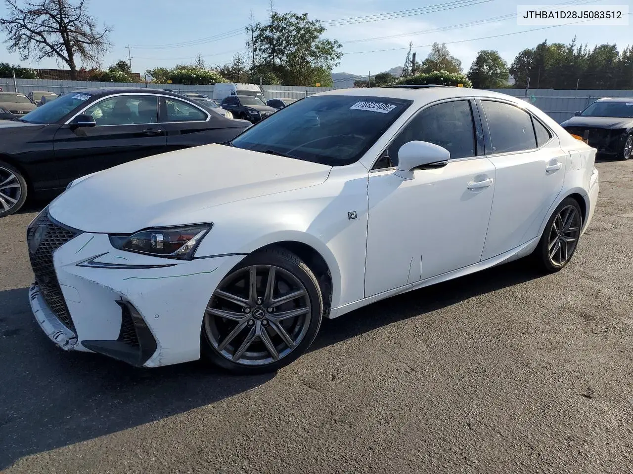 LEXUS IS 2018, VIN JTHBA1D28J5083512