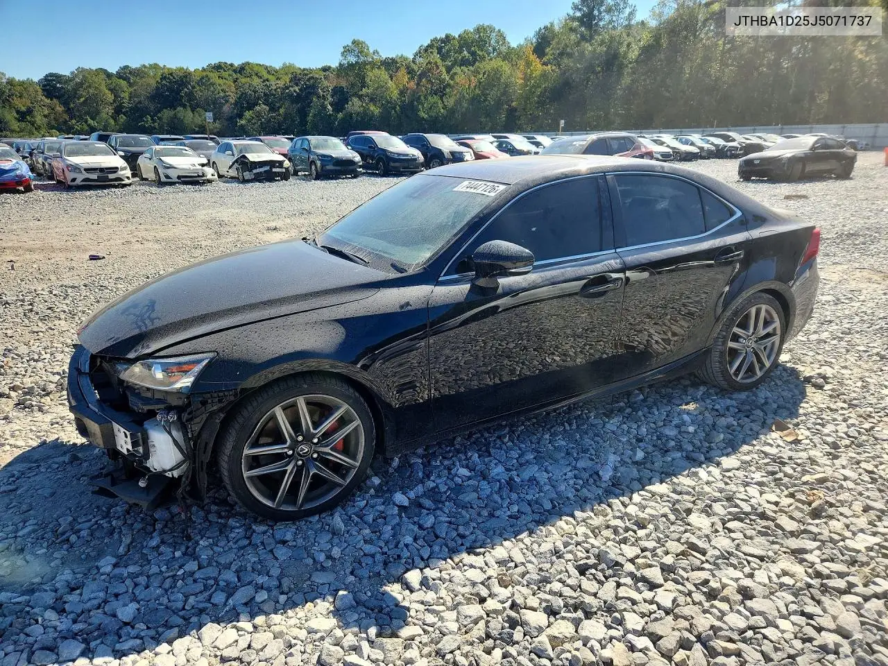 LEXUS IS 2018, VIN JTHBA1D25J5071737