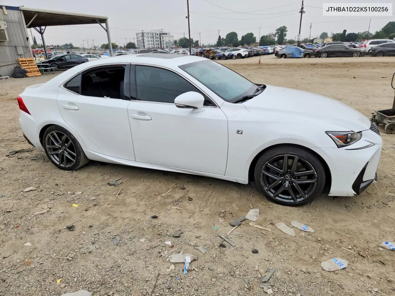 2019 LEXUS IS VIN JTHBA1D22K5100256 — фото 4
