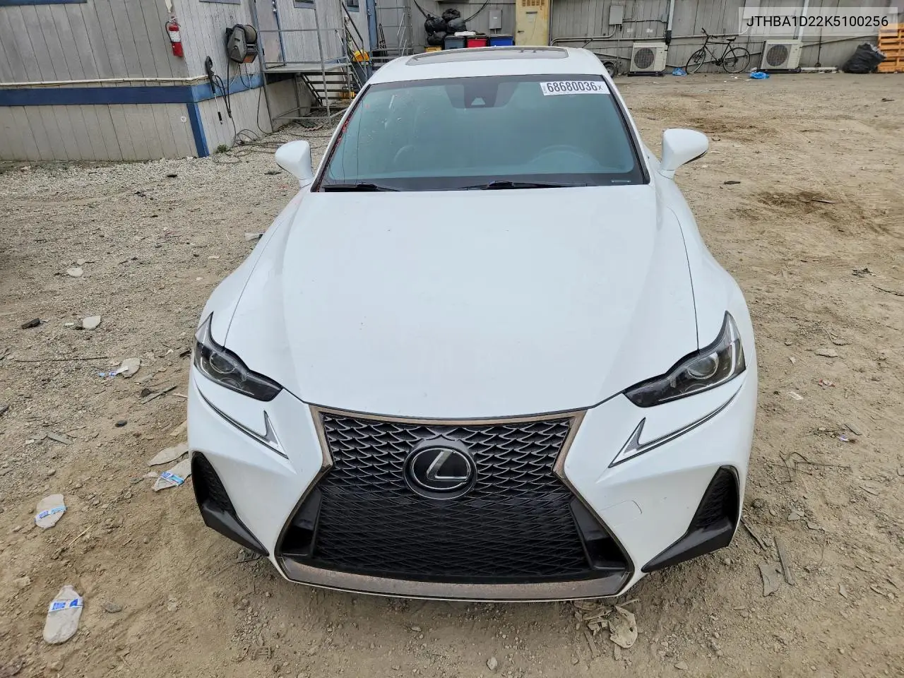 2019 LEXUS IS VIN JTHBA1D22K5100256 — фото 5