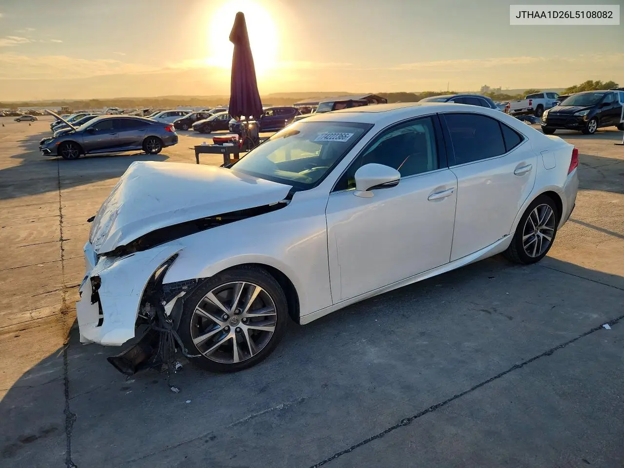 LEXUS IS 2020, VIN JTHAA1D26L5108082