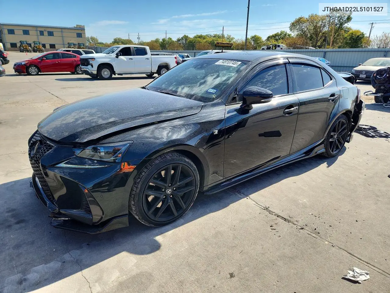 LEXUS IS 2020, VIN JTHGA1D22L5101527