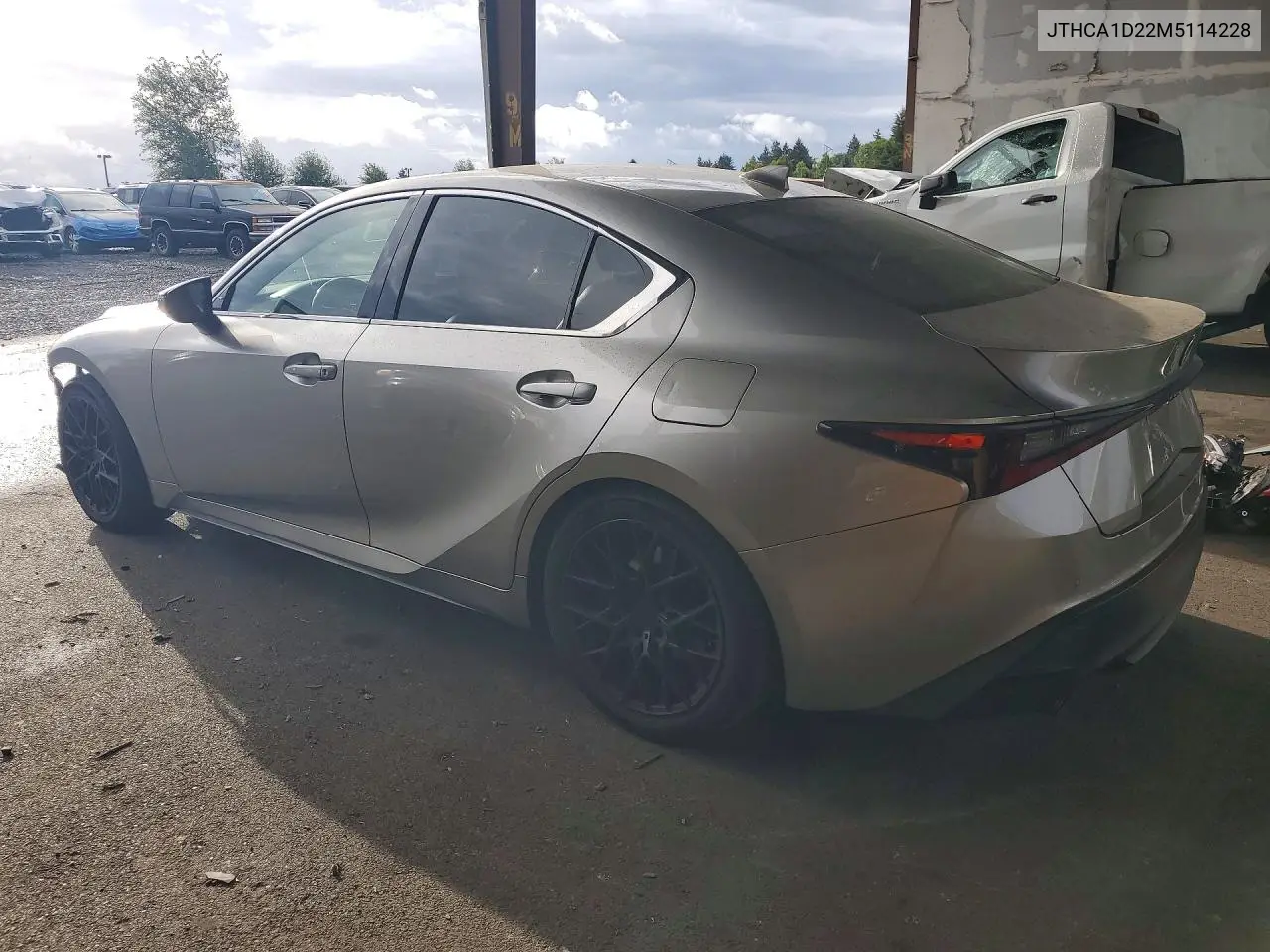 2021 LEXUS IS VIN JTHCA1D22M5114228 — фото 2