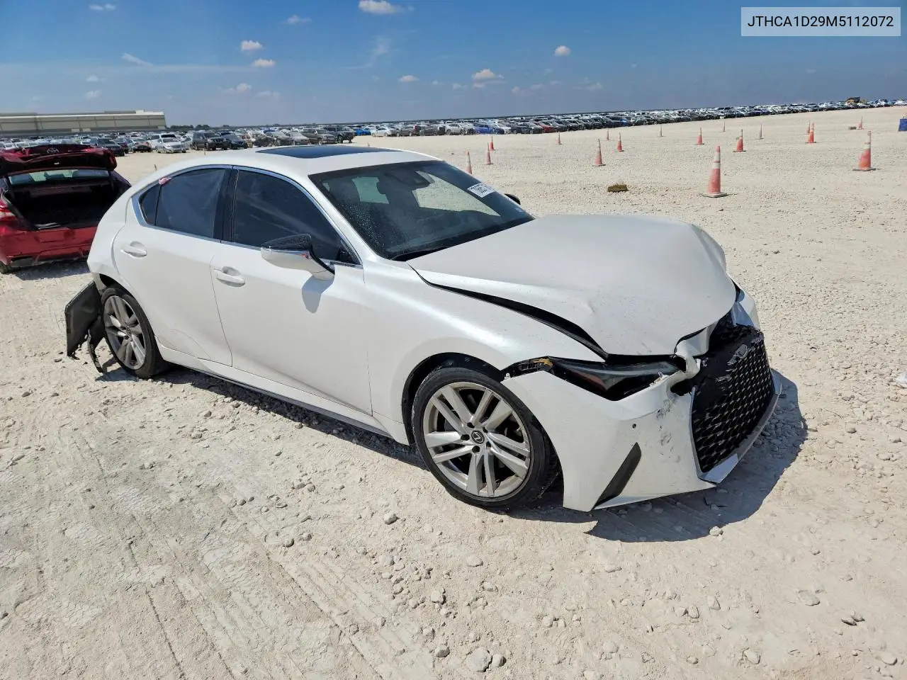 2021 LEXUS IS VIN JTHCA1D29M5112072 — фото 4