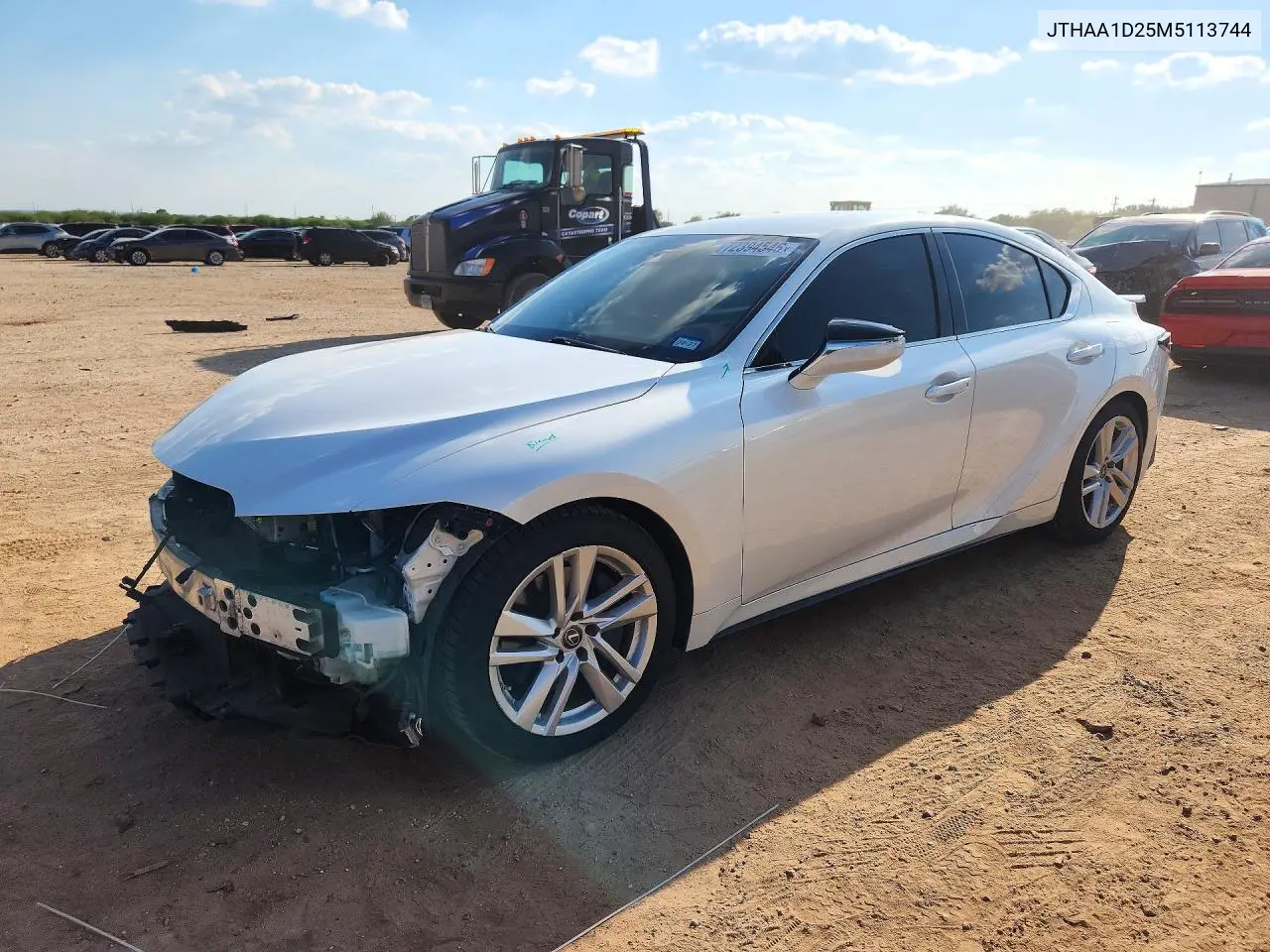 LEXUS IS 2021, VIN JTHAA1D25M5113744