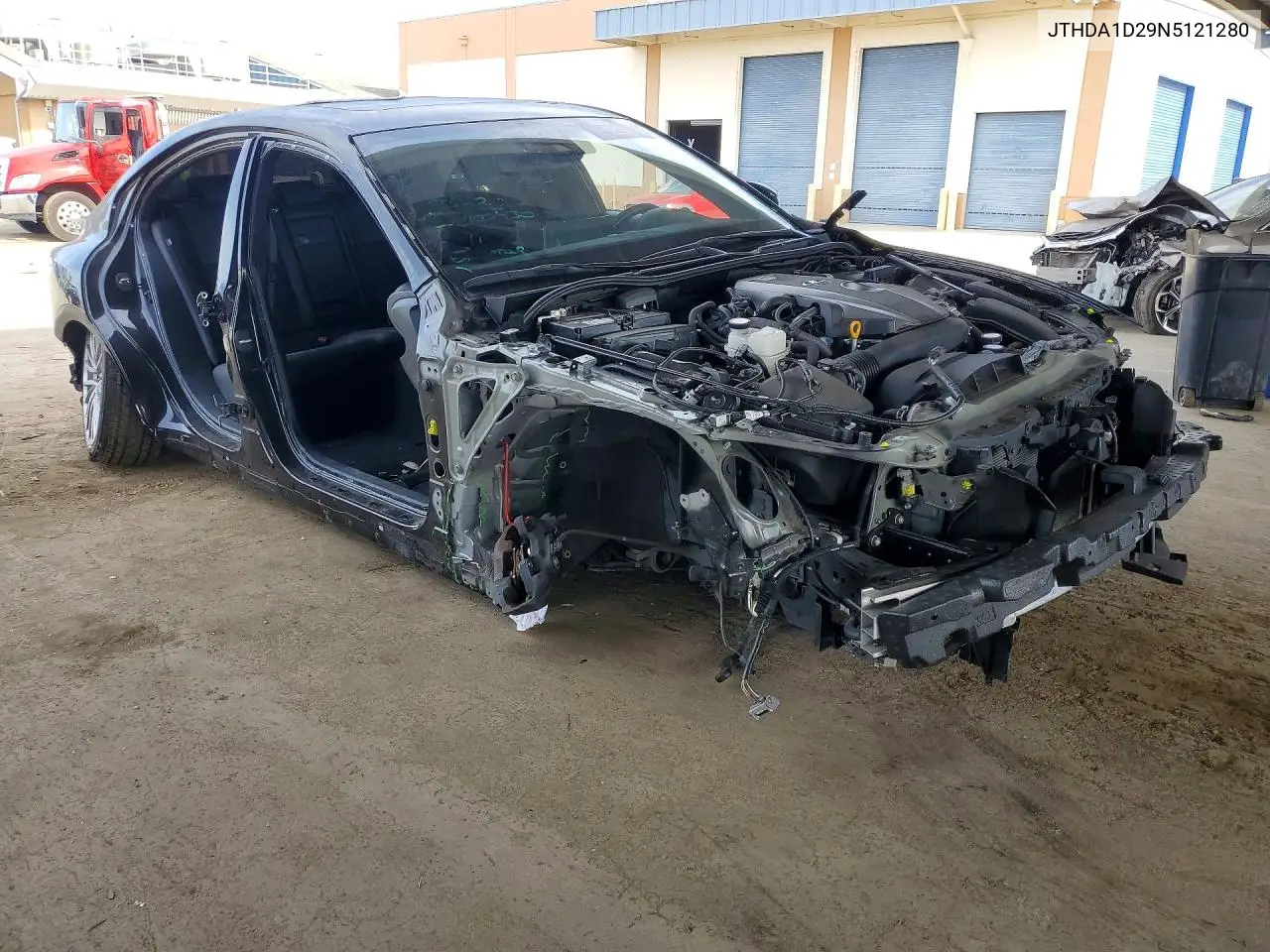 2022 LEXUS IS VIN JTHDA1D29N5121280 — фото 4