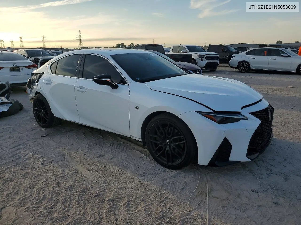 2022 LEXUS IS VIN JTHSZ1B21N5053009 — фото 4