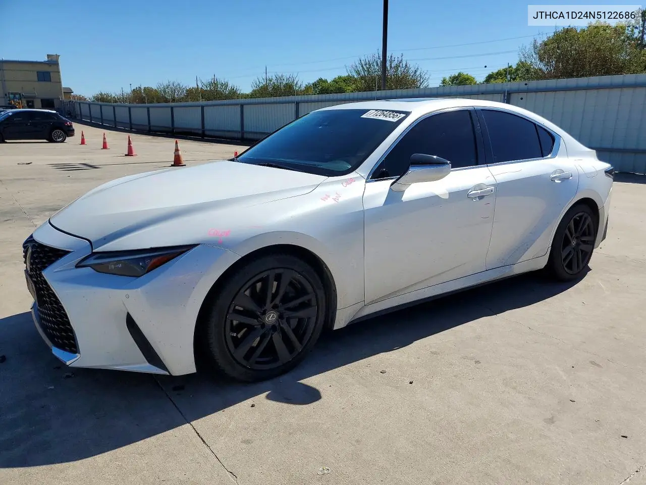 LEXUS IS 2022, VIN JTHCA1D24N5122686