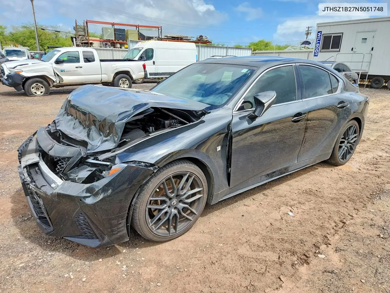 LEXUS IS 2022, VIN JTHSZ1B27N5051748